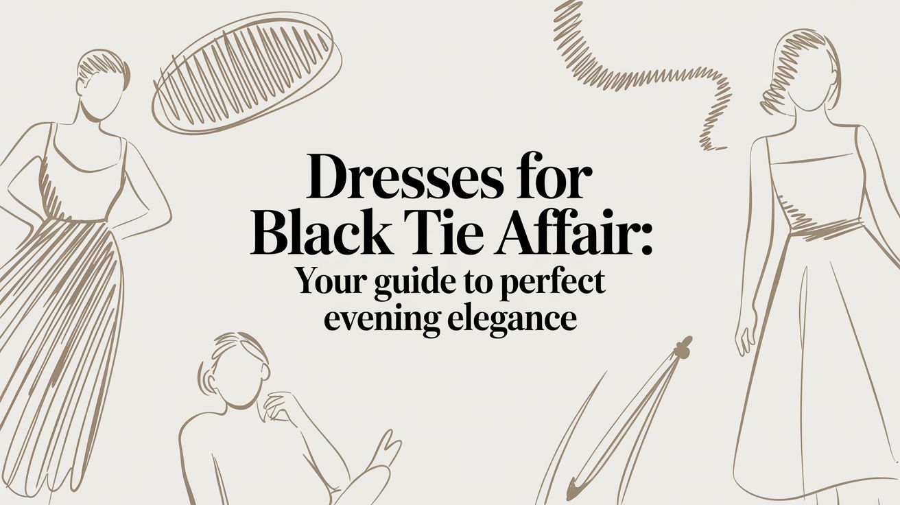Dresses for Black Tie Affair: Your Guide to Perfect Evening Elegance   Cedar & Lily Clothier