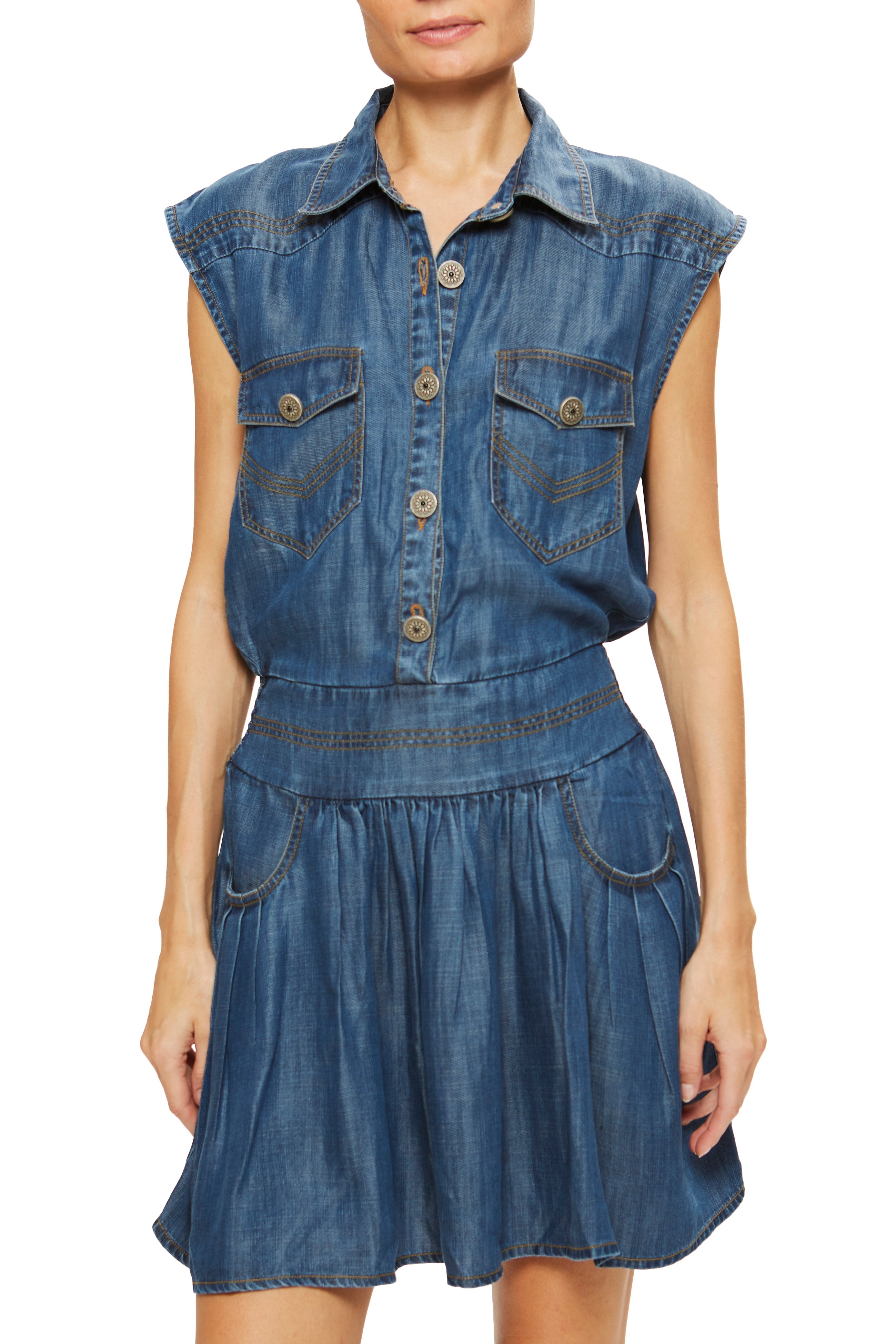 Denim Skirts, Shorts & Dresses - Cedar & Lily Clothier Denim Skirts, Shorts & Dresses - Cedar & Lily Clothier