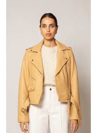 Asher Leather Jacket - Cedar & Lily Clothier