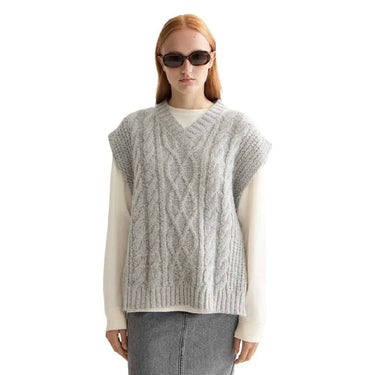 Cable Stitch Spencer - Cedar & Lily Clothier