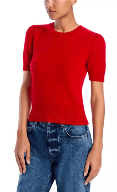 Cashmere Gathered Sweater - Cedar & Lily Clothier