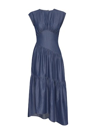 Frame - Gathered Tier Hem Dress - Cedar & Lily Clothier