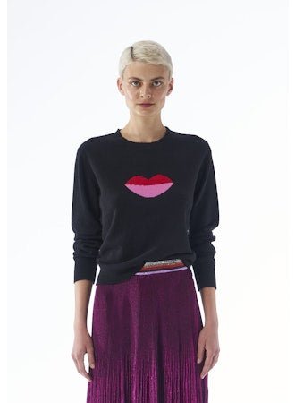 Hot Lips Knit Sweater - Cedar & Lily Clothier