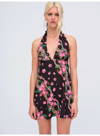 Justice Halter Mini Dress - Cedar & Lily Clothier