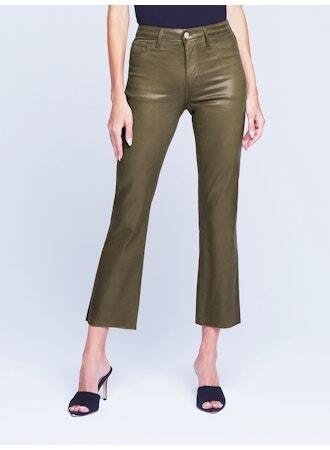 Kendra H/R Crop Flare - Cedar & Lily Clothier