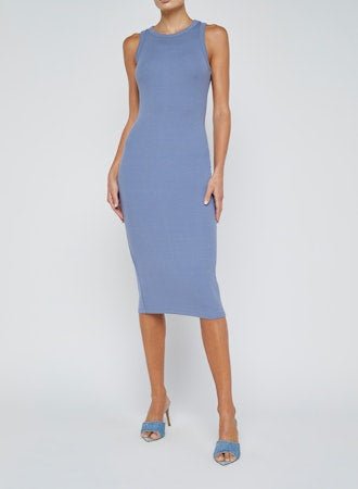 Nura Racerback Midi Dress L'Agence Cedar & Lily Clothier Nura Racerback Midi Dress L'Agence Cedar & Lily Clothier