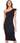 One Shoulder Ruffle Dress 30" - Cedar & Lily Clothier