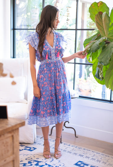 Phoebe Midi Dress - Cedar & Lily Clothier