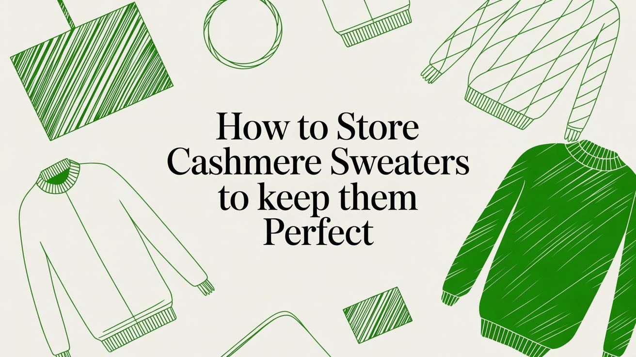 How to Store Cashmere Sweaters to Keep Them Perfect – Cedar & Lily Clothier