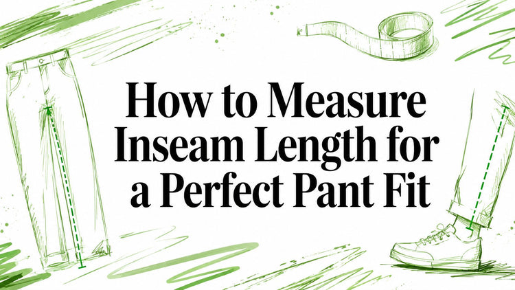 How to Measure Inseam Length for a Perfect Pant Fit – Cedar & Lily Clothier