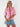 Bonny Top - Pink Carnation Stripe