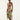 FLORART SAND STRAPLESS MAXI DRESS