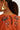 ORANGE BOHO FLOWERS EMBROIDERED SHORT SLEEVE BLOUS