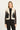 Cove Vest in Cream / Black
