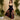 Donna Dress in Crouching Cheetah Black