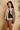 Cove Vest in Cream / Black