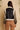 Cove Vest in Cream / Black