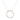 Hammered Gold Circle Necklace