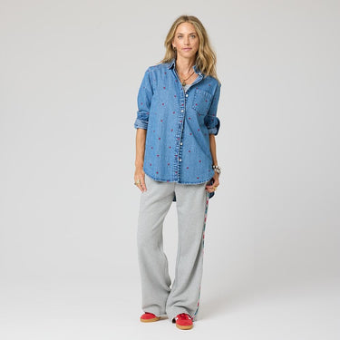 Mia Tiny Hearts Denim Shirt