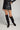 SABINA VEGAN CROC LEATHER SKIRT