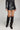 SABINA VEGAN CROC LEATHER SKIRT