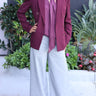 Arielle Crepe Blazer - Cedar & Lily Clothier