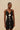 Black and White Rose Pipping Mini Dress - Cedar & Lily Clothier