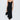 Black Flowered Bust Midi Dress - Cedar & Lily Clothier