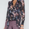 Cambria Tie Neck Blouse - Cedar & Lily Clothier
