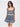 Dolly Denim Dot Mini Dress - Cedar & Lily Clothier