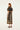 Embroidered Flowers Black Midi Dress - Cedar & Lily Clothier