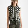 Fuzzy Jacquard Spencer - Cedar & Lily Clothier