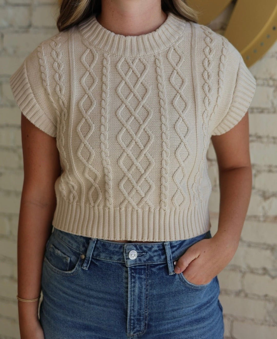 Gigi Sweater Vest - Cedar & Lily Clothier