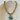 Mozzo Golden Tiger Eye Turquoise Pendant Necklace - Cedar & Lily Clothier