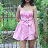 Nadeen A Line Mini Dress - Cedar & Lily Clothier