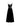 Farm Rio - Black Flowered Bust Midi Dress