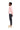 MIXED CABLE COLLARED BUTTON UP