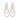 Roxana 3.5" Earrings - Cedar & Lily Clothier