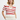 Striped Polo Knit Top On Model