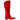 Sydney Red Fringe Tall Cowboy - Cedar & Lily Clothier