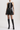 Tate Vegan Leather Sleeveless Polo Pleated Dress