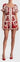 McLain Embr Puff Slv Mini Dress