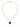 Vanessa Mooney - The Ruby Heart Necklace - Cedar & Lily Clothier