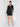 Wrap Up by VP - Noir Boyfriend Shirt - Cedar & Lily Clothier